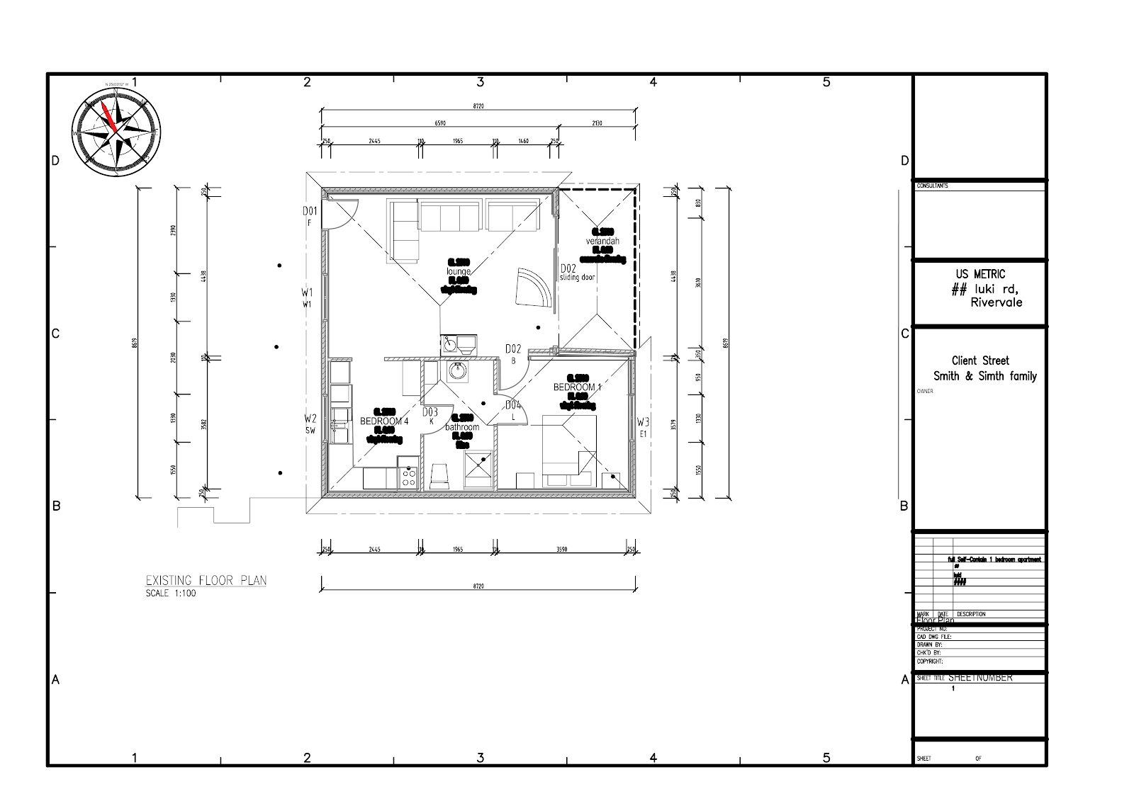 Fully Self-Contained 1-Bedroom Apartment